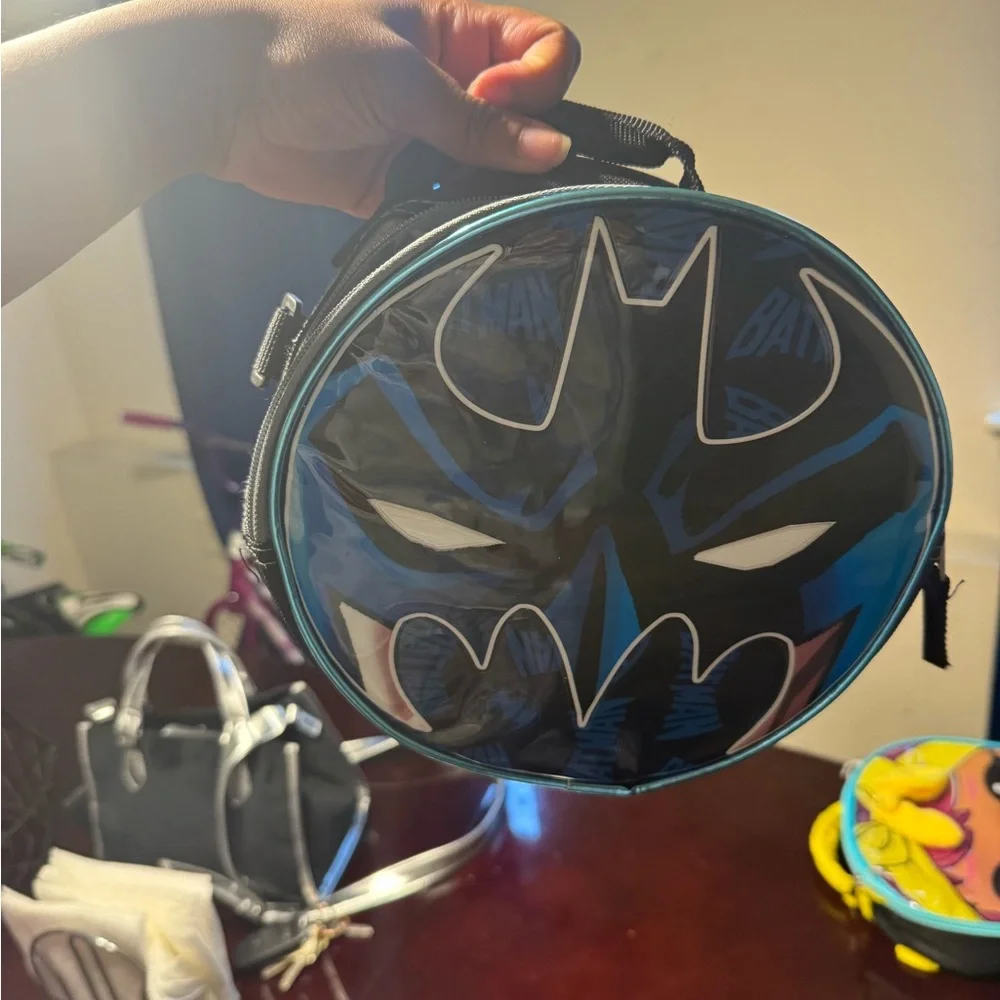Batman Blue and Black Kids Bag